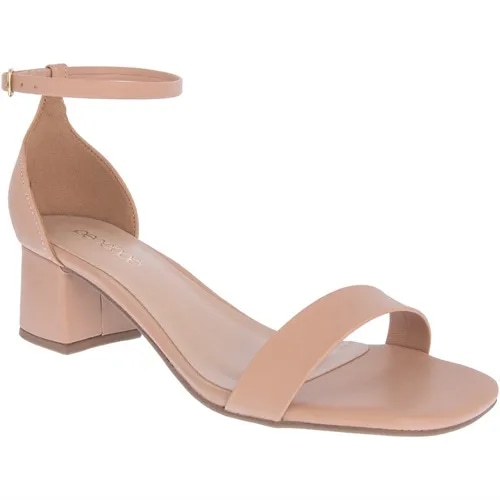 Imagem principal Sandália Penélope Salto Grosso Detalhe Tira Fivela PENÉLOPE Nude