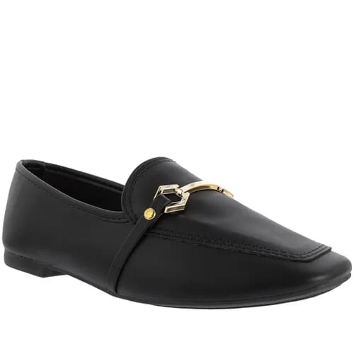 Mocassim Penélope Fivela Hexagonal