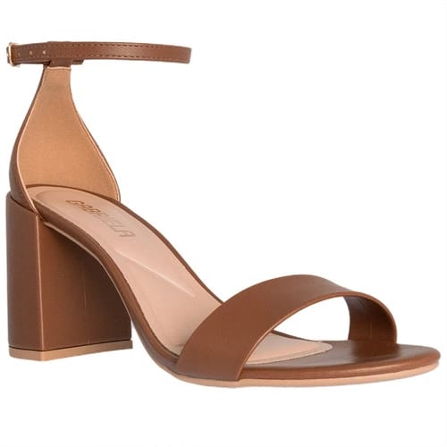 Sandália Gabriela Essenciais Salto Grosso