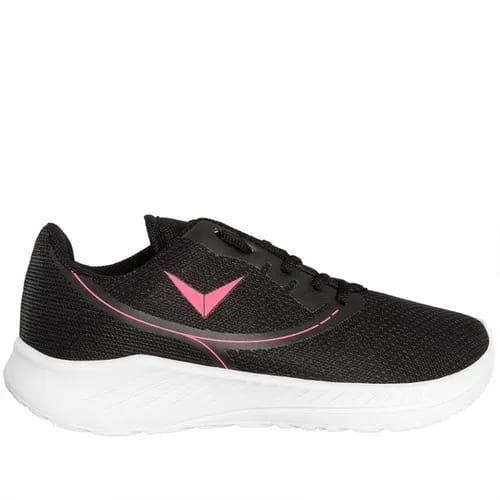 Tênis Vertus Esportivo Feminino Tecido Rosa Neon &