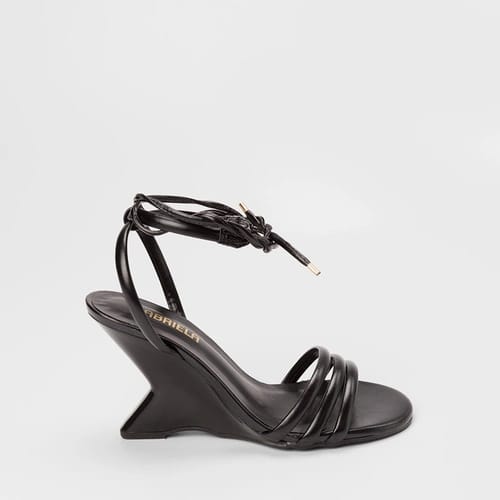 Sandália Feminina Gabriela Anabela Amarração