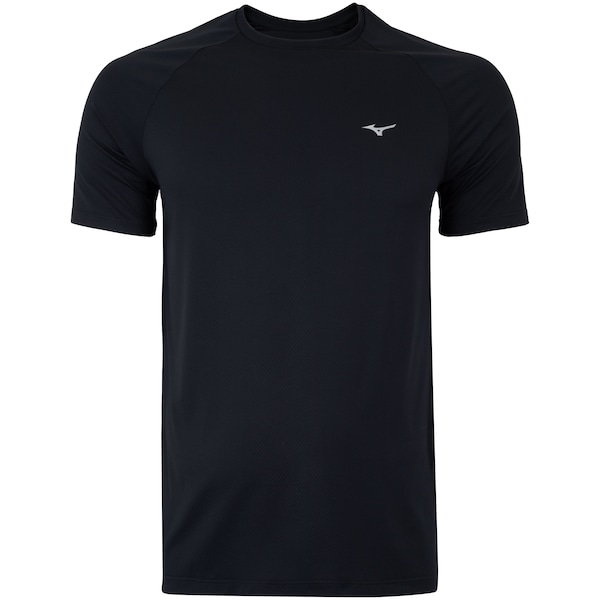 Imagem principal Camiseta Mizuno Manga Curta com Proteção UV FC - Masculina Mizuno PRETO/PRETO
