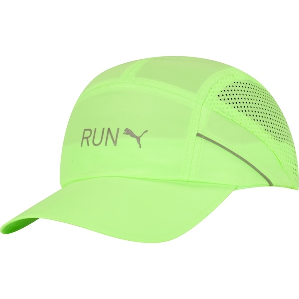 Imagem principal Boné Puma Aba Curva Strapback Lightweight Runner Cap - Adulto Puma VERDE