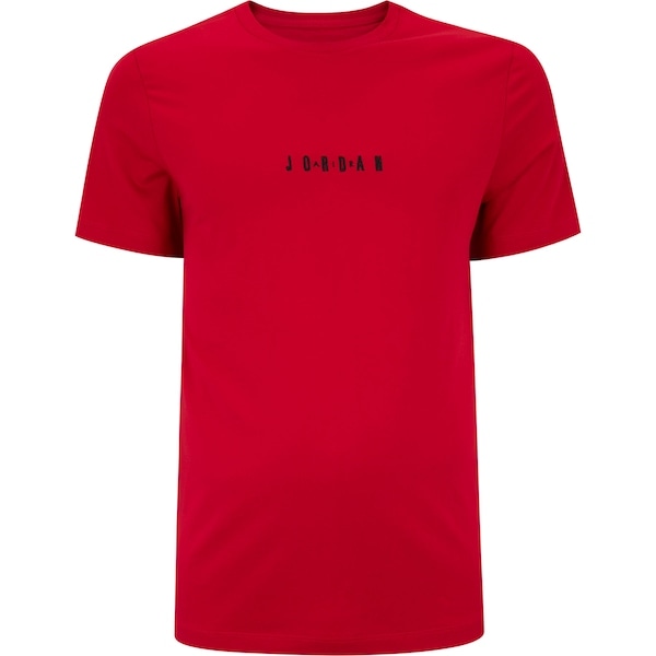 Imagem principal Camiseta Jordan Masculina Nike Manga Curta Emb Air Nike VERMELHO/PRETO
