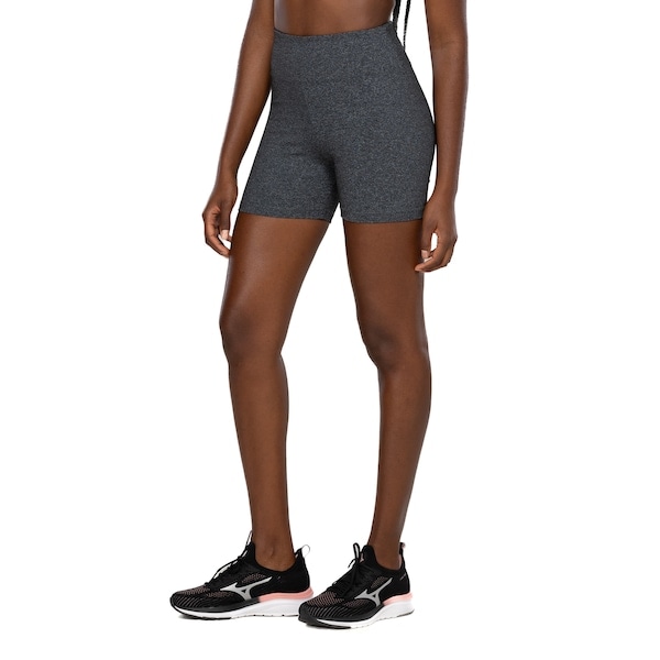 Imagem principal Bermuda Feminina Oxer édia Compressão Cós Baixo Aerobic Mescla Oxer CINZA MESCLA