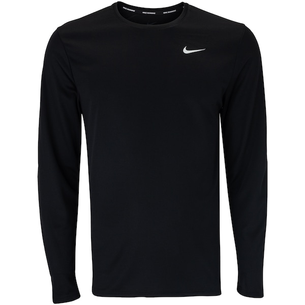 Imagem principal Camiseta Masculina Nike Manga Longa Dri-Fit Miler Top Nike PRETO