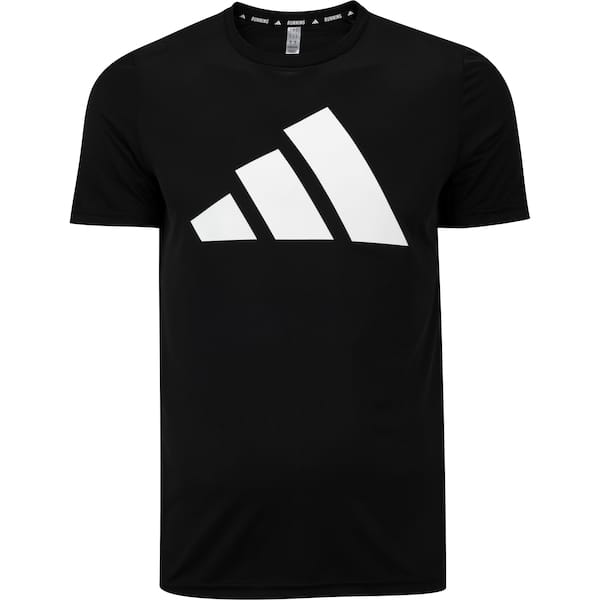 Camiseta Masculina adidas Manga Curta Run It