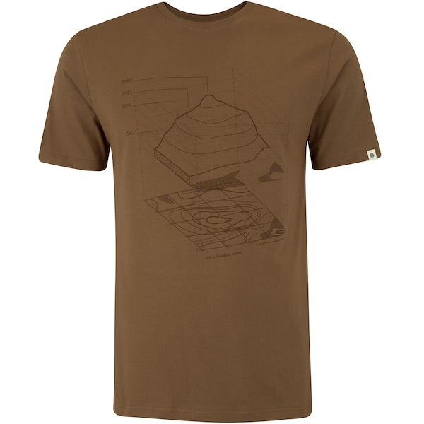 Imagem principal Camiseta Masculina Nord Manga Curta Lifestyle Nord Outdoor AMARELO ESCURO