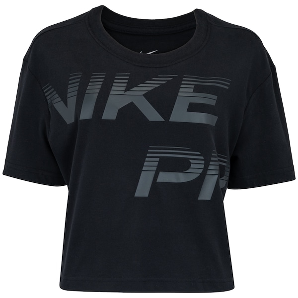 Imagem principal Blusa Cropped Feminina Nike Pro GRX SS Nike PRETO