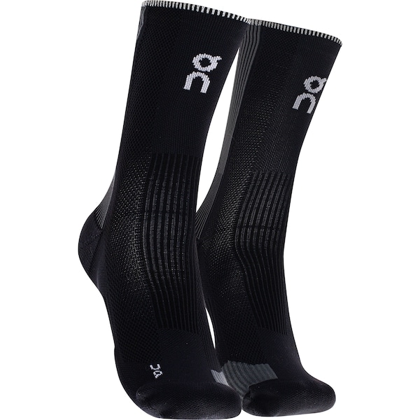 Imagem principal Meia Para Corrida On Running Cano Alto Performance Run Sock Low On PRETO/PRETO