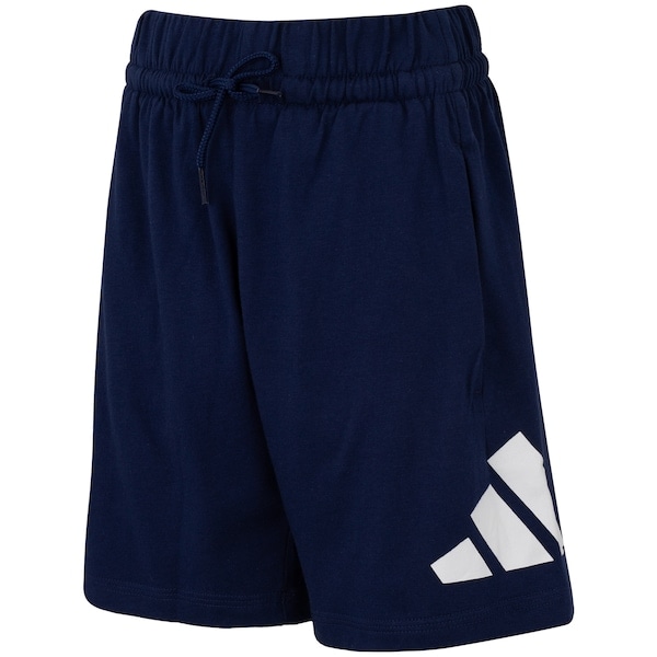 Imagem principal Bermuda Infantil adidas Big Logo Adidas AZUL ESC/BRANCO