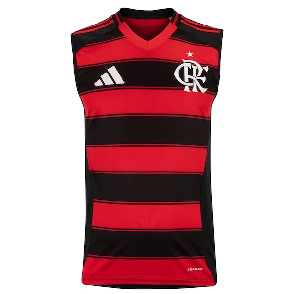 Imagem principal Camiseta Regata do Flamengo I 25/26 adidas Masculina Adidas PRETO