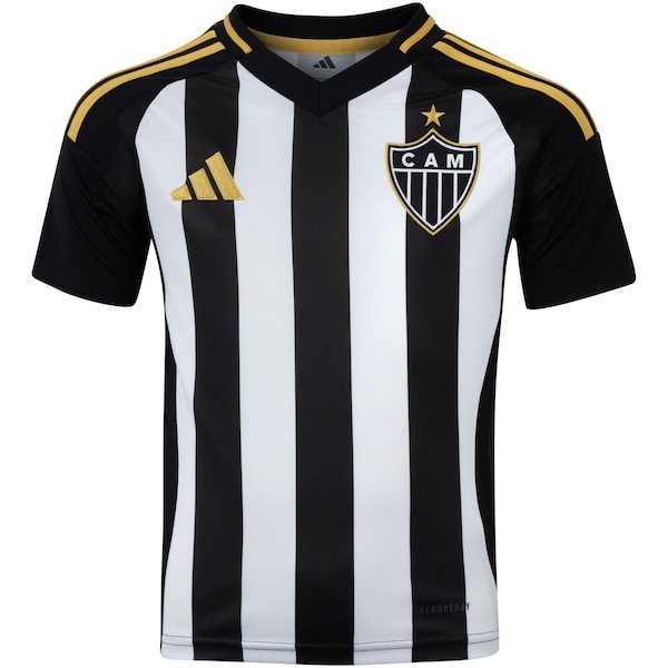 Imagem principal Camisa do Atlético-MG I 25 adidas Juvenil Torcedor Adidas PRETO