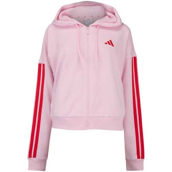 Jaqueta Feminina adidas 3 Stripes com Capuz