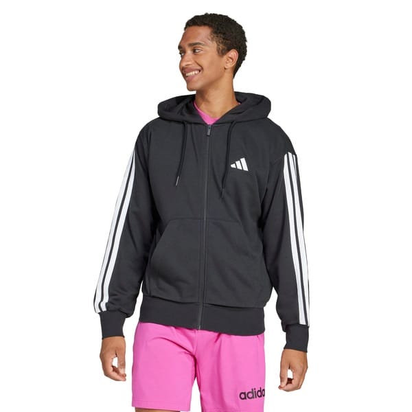 Jaqueta Masculina adidas com Capuz 3 Stripes