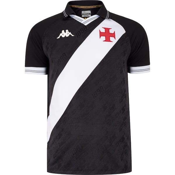 Camisa do Vasco da Gama I 25/26 Torcedor Kappa Masculina