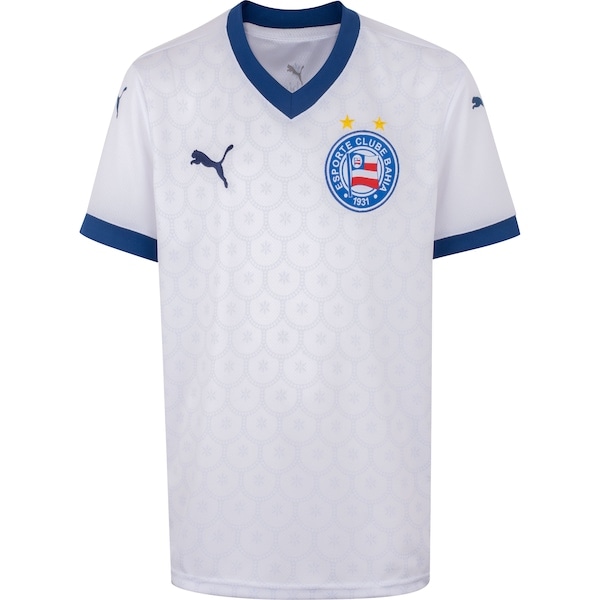 Imagem principal Camisa do Bahia I 25/26 Torcedor Puma Juvenil Puma BRANCO