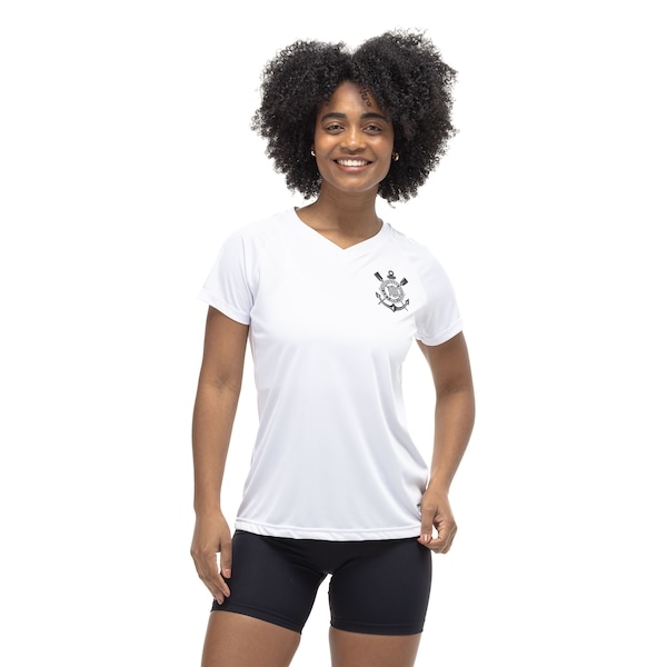 Imagem principal Camisa do Corinthians Coimbra Fitness Feminina Coimbra BRANCO