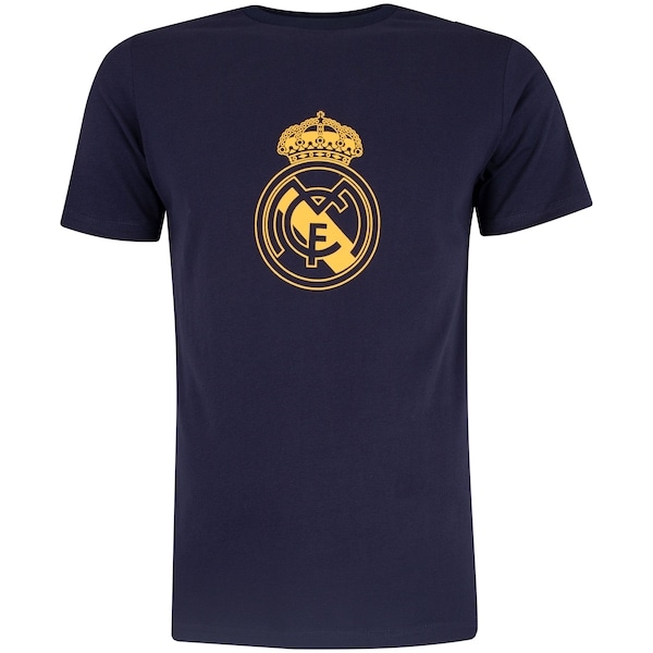 Imagem principal Camiseta Real Madrid Algodão Balboa Masculina Balboa AZUL ESCURO