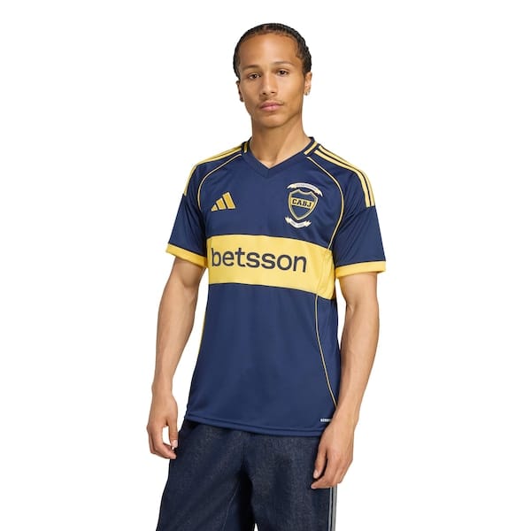 Camisa Boca Juniors I 25/26 Torcedor adidas Masculina