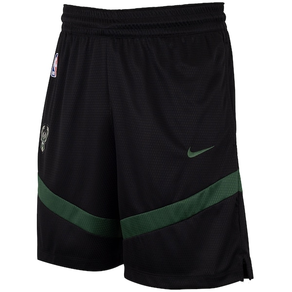 Imagem principal Bermuda Nike Milwaukee Bucks NBA Dri-FIT Icon Masculina Nike PRETO