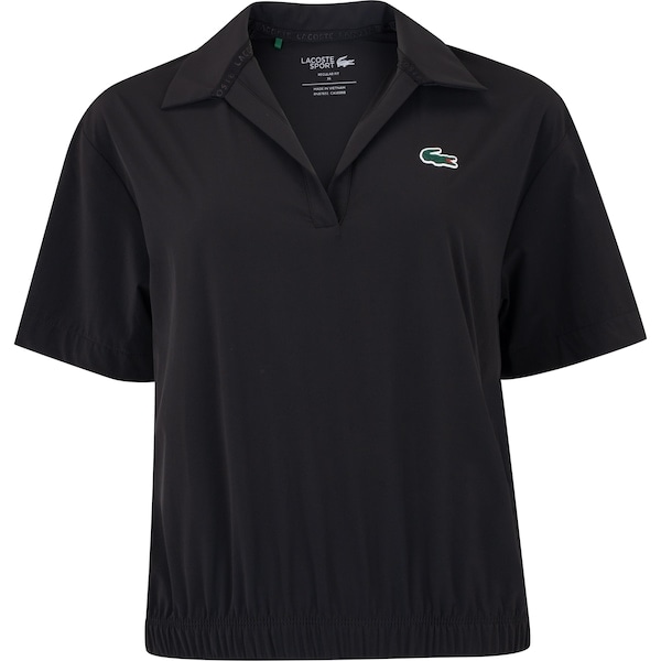 Imagem principal Camisa Polo Lacoste Ultra Dry Stretch Sport Feminina Lacoste PRETO