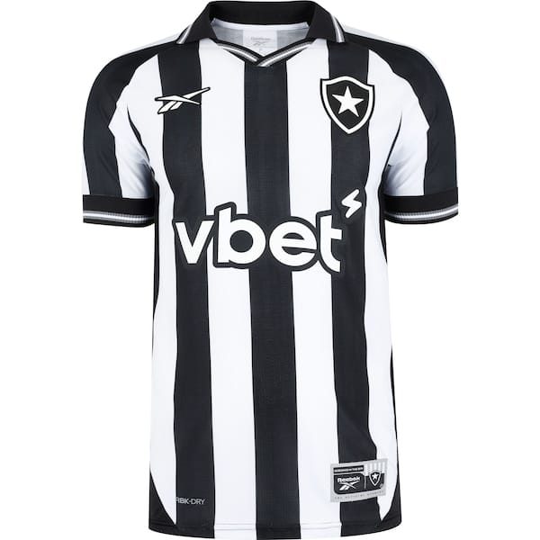 Camisa do Botafogo I 25/26 Torcedor Reebok Masculina