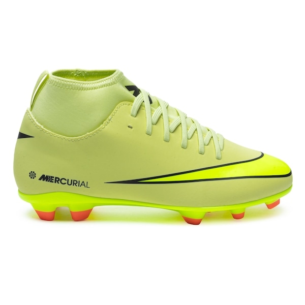 Imagem principal Chuteira de Campo Júnior Nike Mercurial Superfly 10 Club Nike VERDE CLARO/PRETO