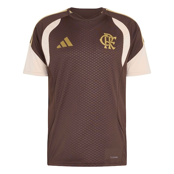 Imagem principal Camisa do Flamengo 26/27 Treino Atleta adidas Masculina Adidas MARROM