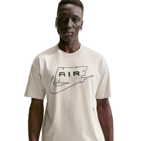 Imagem principal Camiseta LS Nike U NSW LSE Masculina Nike BRANCO/PRETO