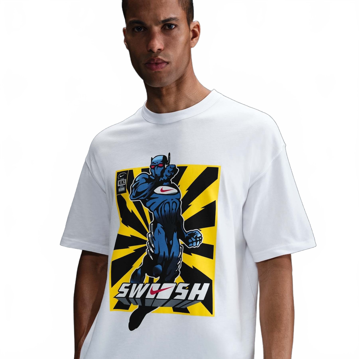 Imagem principal Camiseta Nike M90 Fitness Masculina Nike Branco