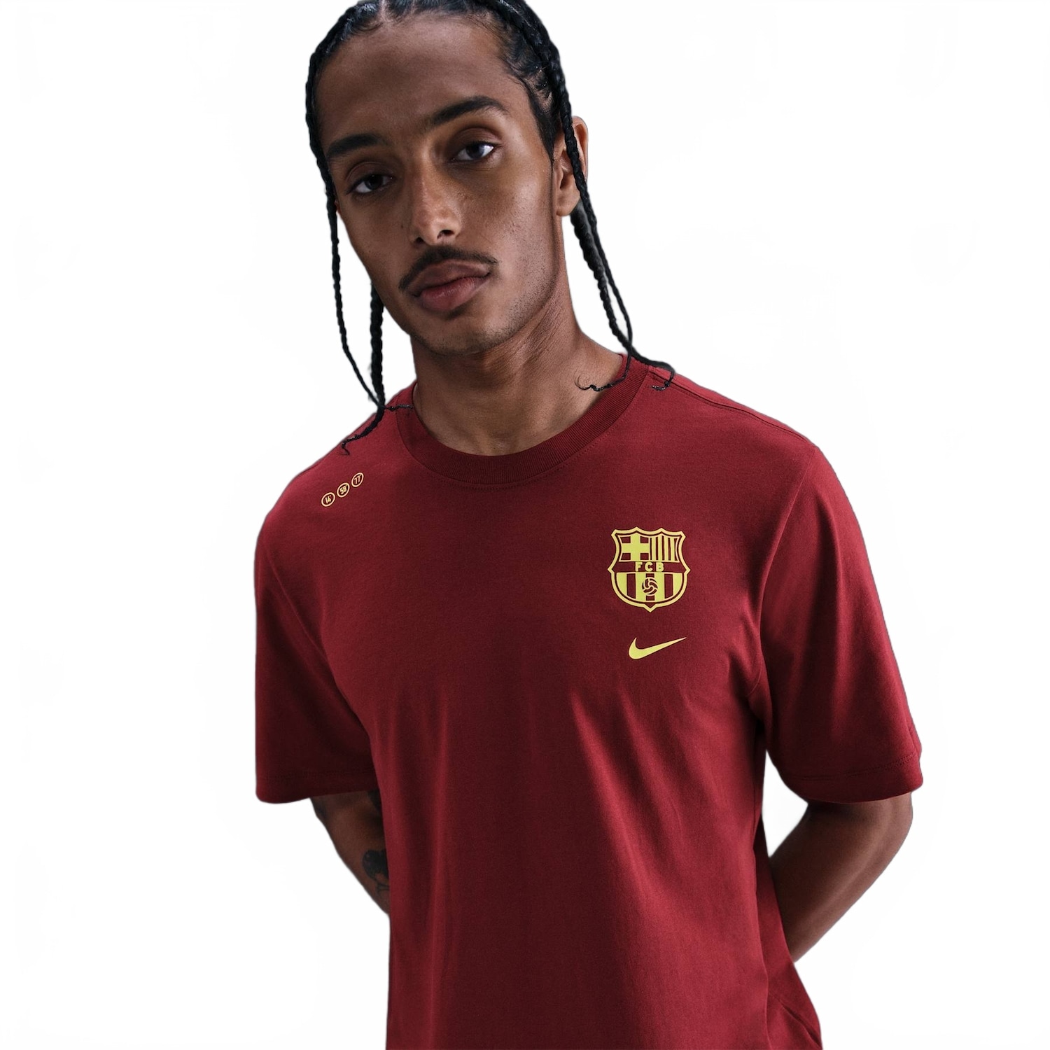 Imagem principal Camiseta Barcelona Nike Masculina Nike Vermelho
