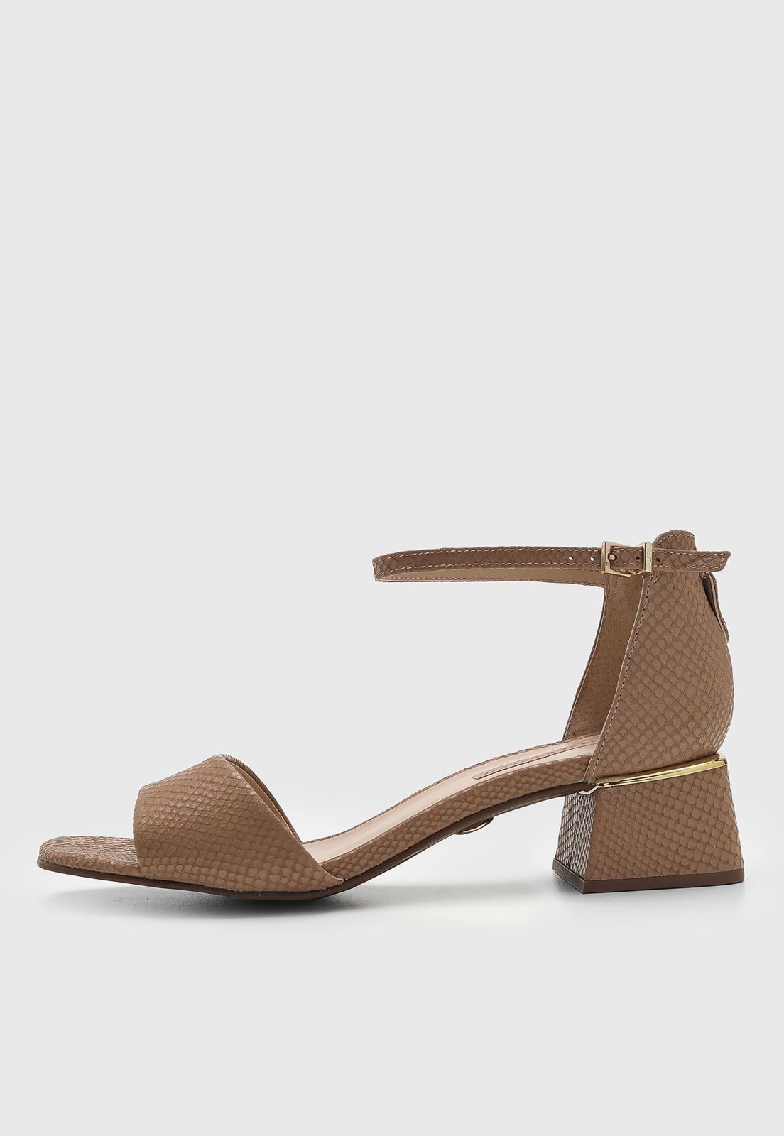 Imagem principal Sandália Feminina Jorge Bischoff Texturizada Jorge Bischoff marrom