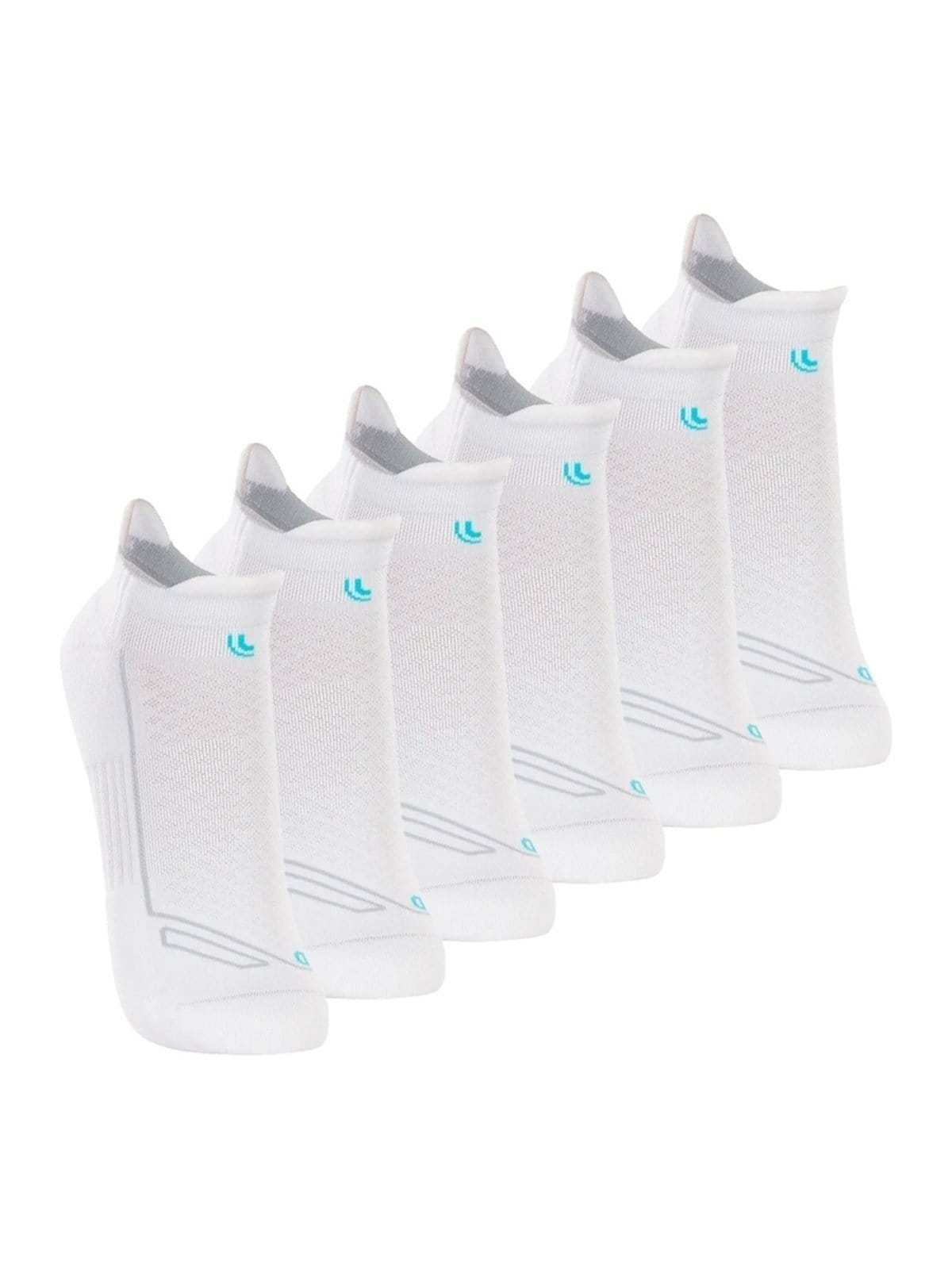 Kit com 6 Pares de Meias Performance Running Lupo