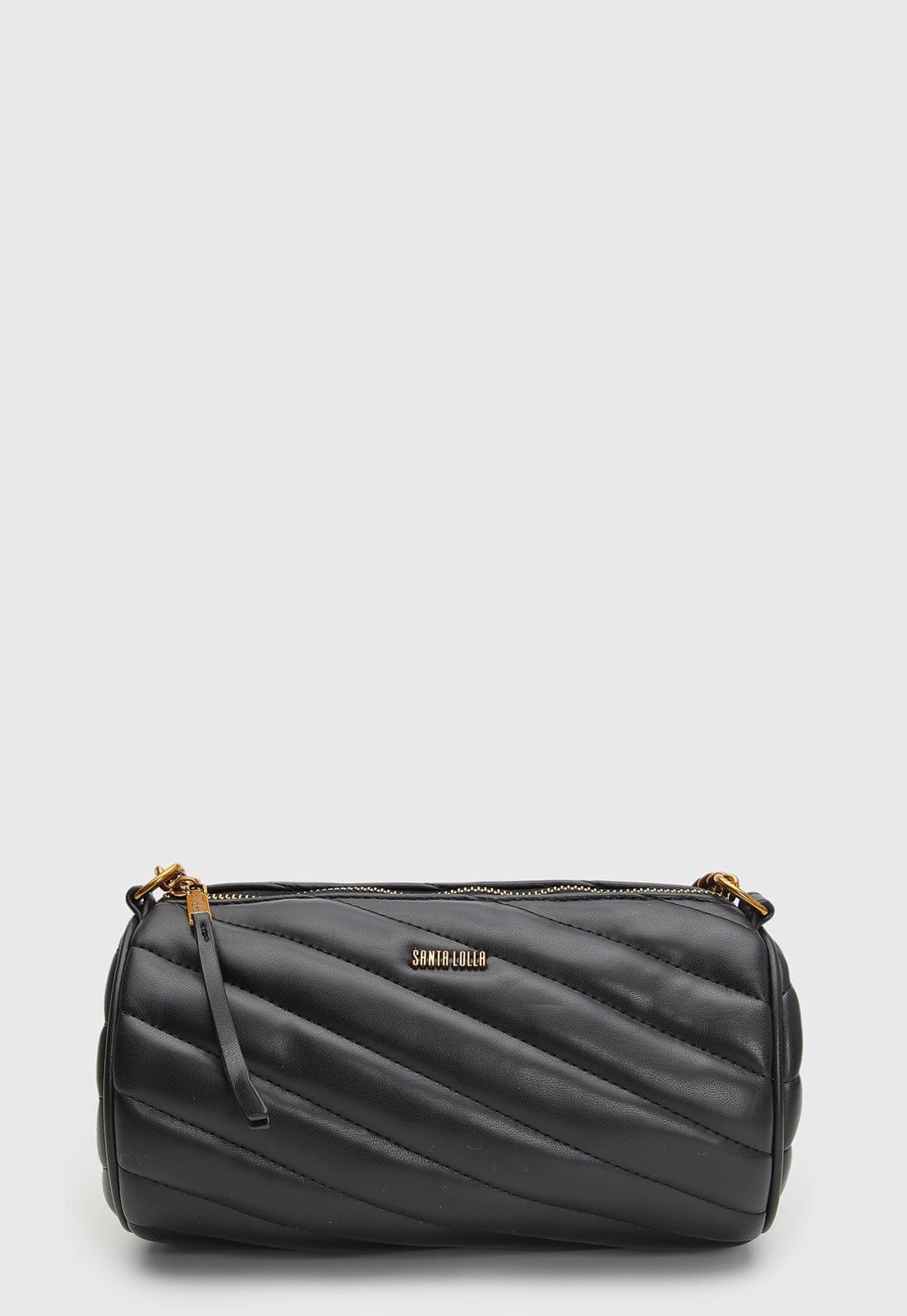 Bolsa Média Santa Lolla Matelassê Preta