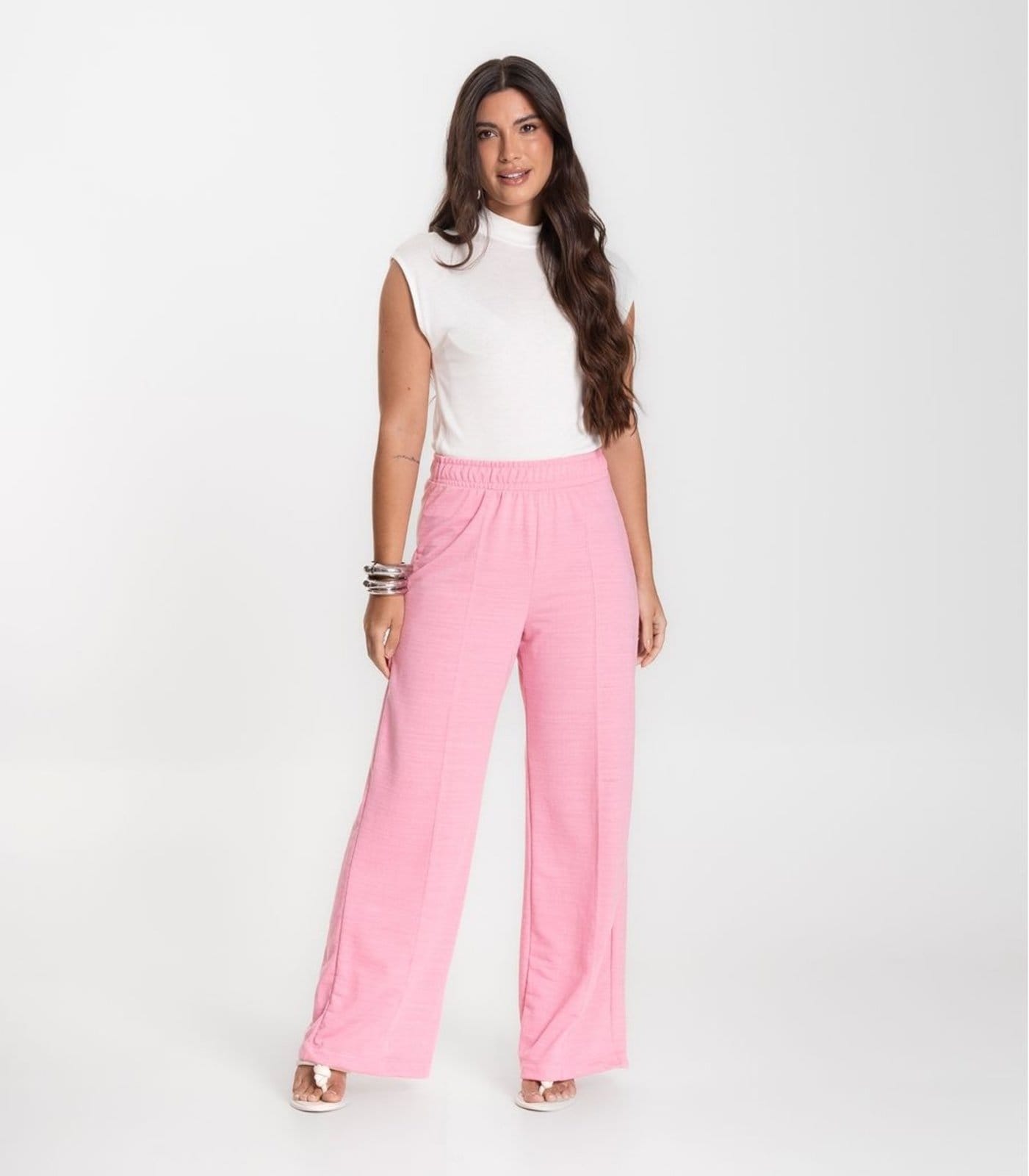 Calça Feminina Pantalona Infinita Cor