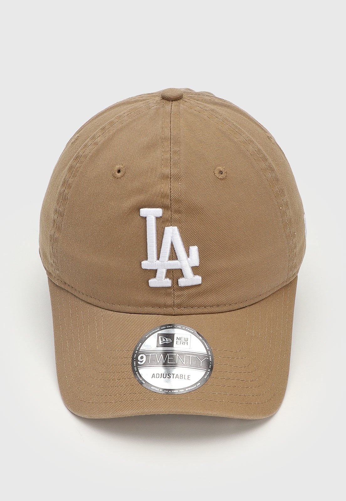 Imagem principal Boné Aberto New Era Aba Curva Permanente Los Angeles Dodgers new era bege