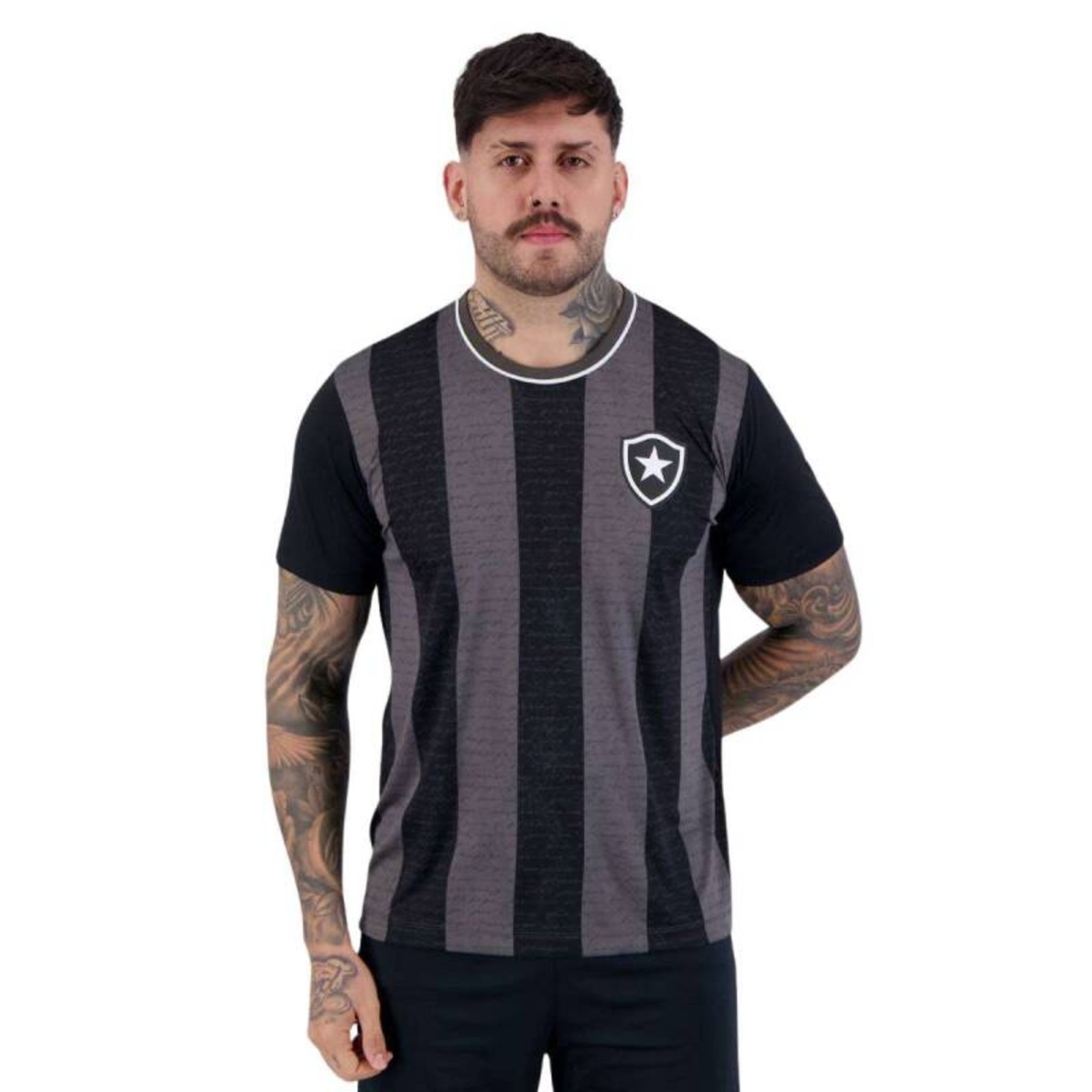 Imagem principal Camiseta Braziline Botafogo Romper braziline preto