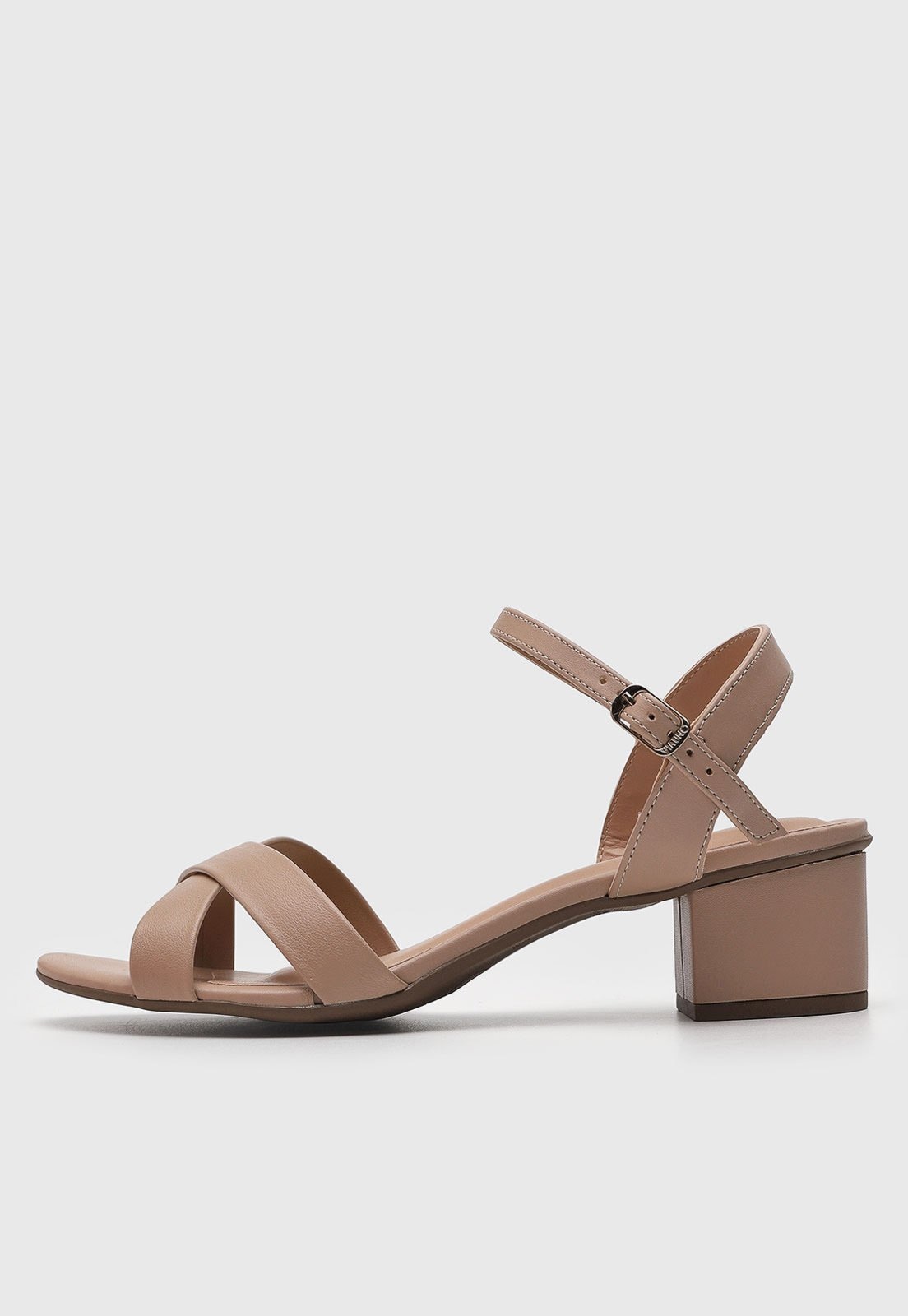 Imagem principal Sandália Feminina VIA UNO Tiras Fivela VIA UNO nude