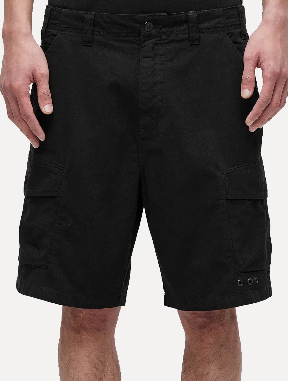 Imagem principal Bermuda Osklen Masculina Cargo Casual Nova Crystal Preta Osklen preto