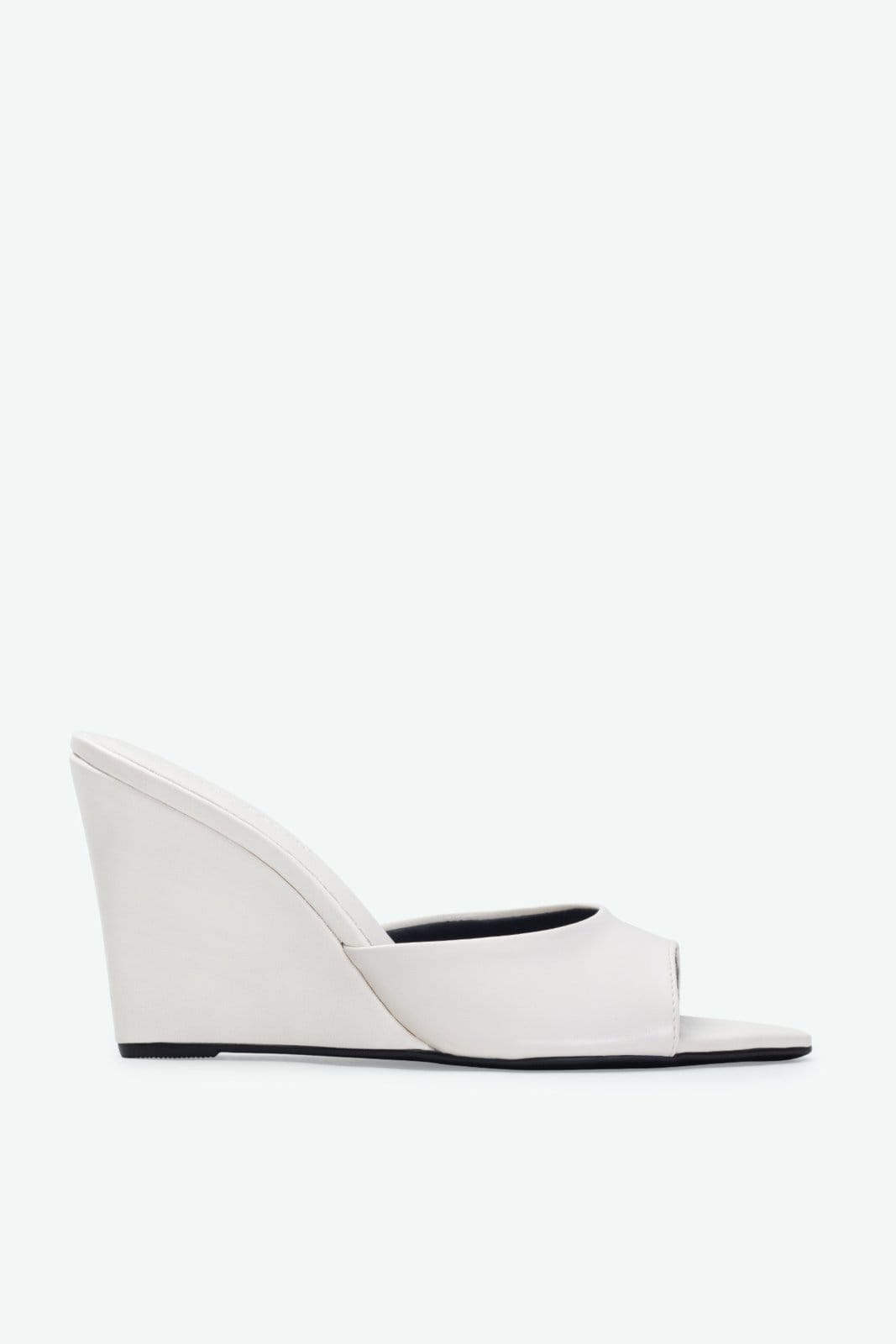 Open Mule Serena Off White