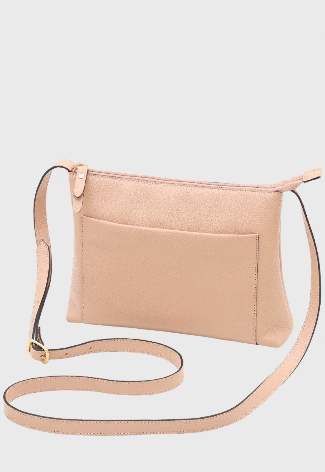 Imagem principal Bolsa Transversal Couro Mariart Orquídea Creme Mariart bege