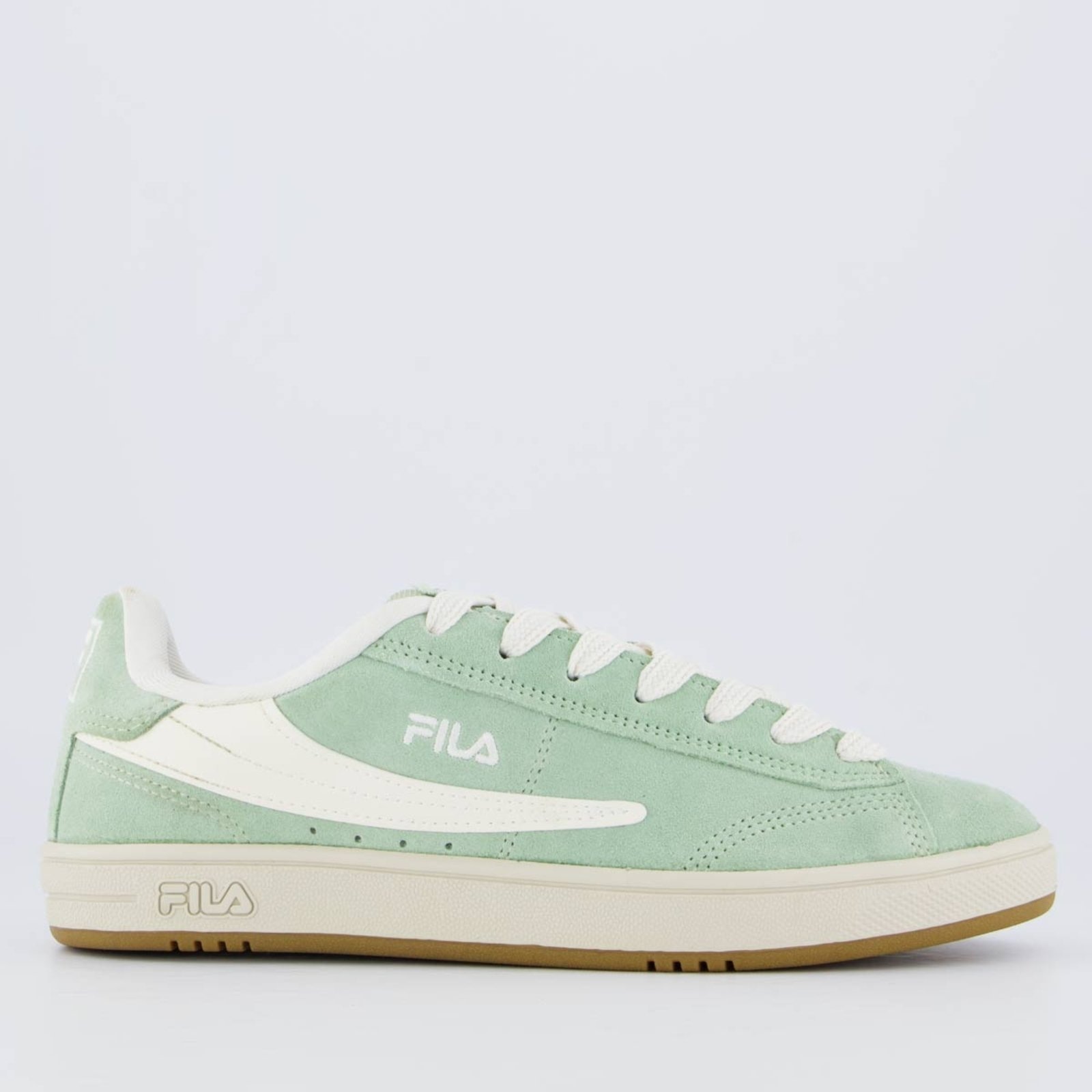 Imagem principal Tênis Fila Court 90 Feminino e Bege Fila verde