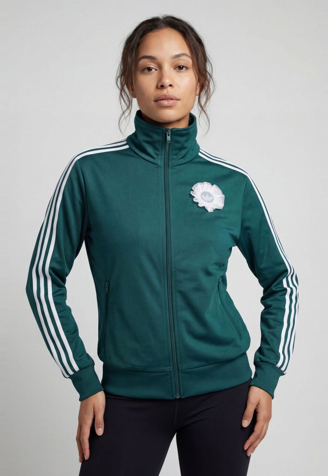 Imagem principal Jaqueta Feminina adidas Originals Tulle FB TT adidas Originals verde