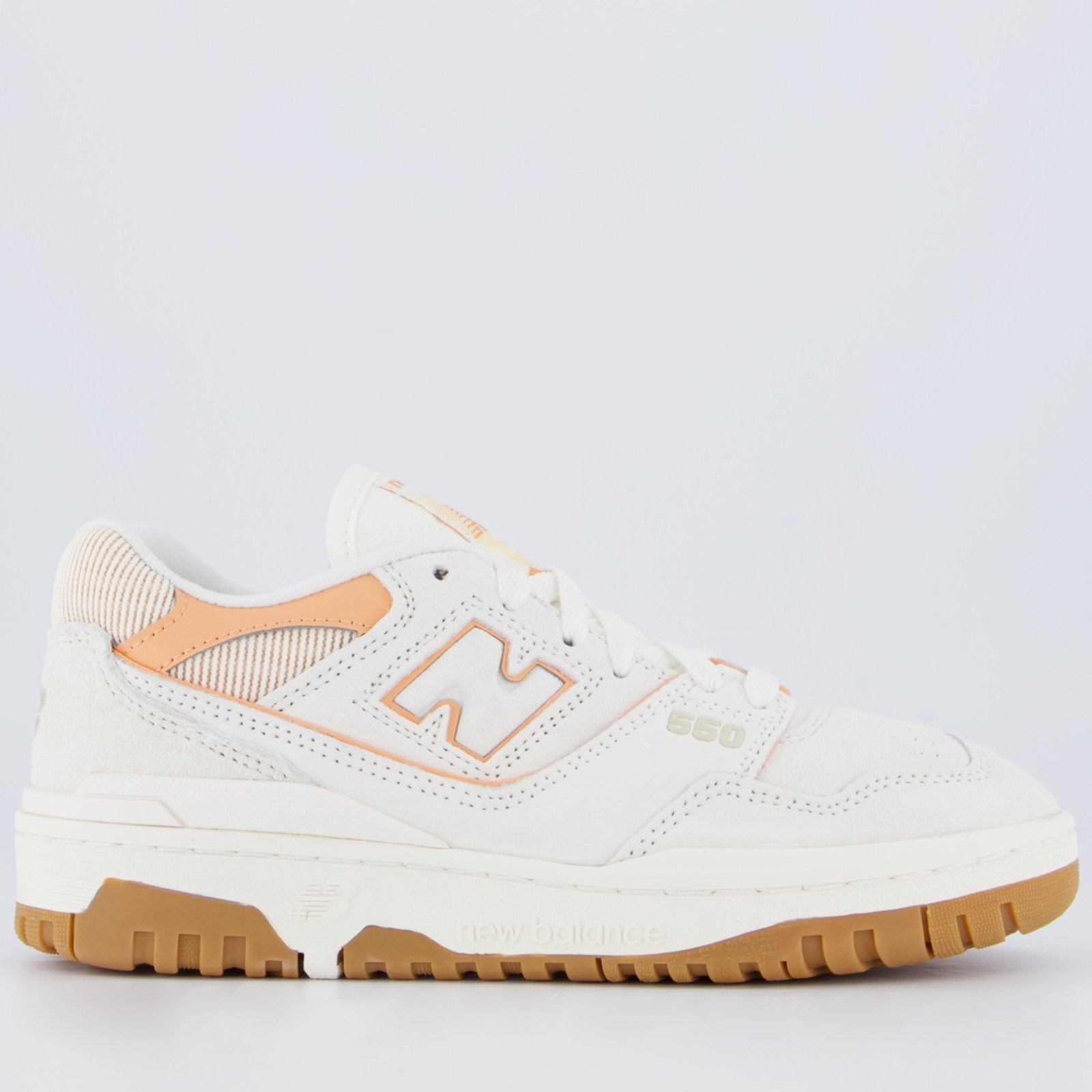 Imagem principal Tênis New Balance 550 Feminino e Laranja New Balance bege