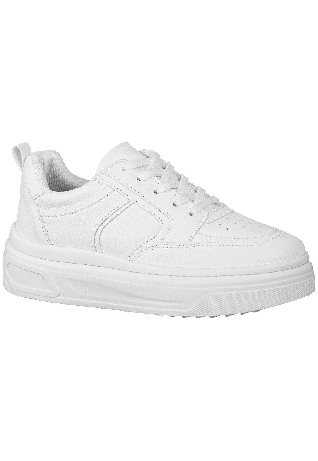 Imagem principal Tênis Feminino GiGiL Casual Street Style Solado Robusto Recorte Confortável Gigil branco