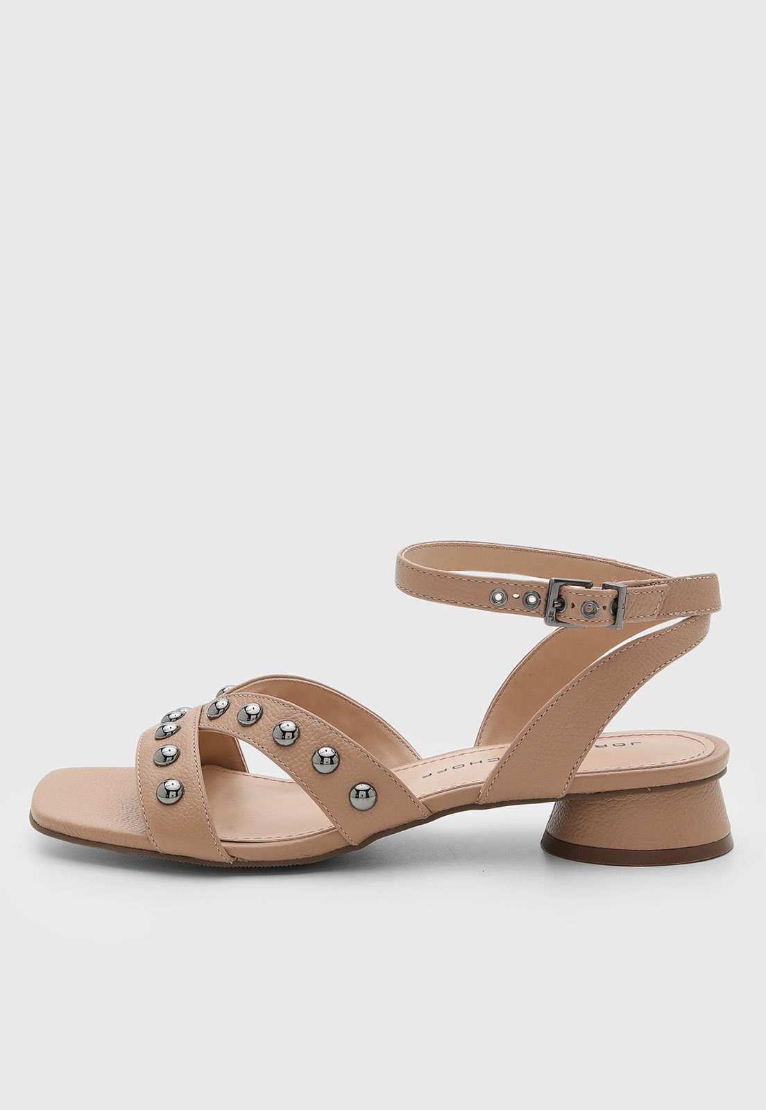 Imagem principal Sandália Feminina Jorge Bischoff Tachas Jorge Bischoff nude