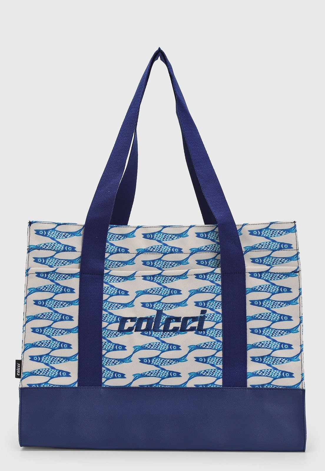 Imagem principal Bolsa Grande Colcci Estampa Peixes Colcci azul
