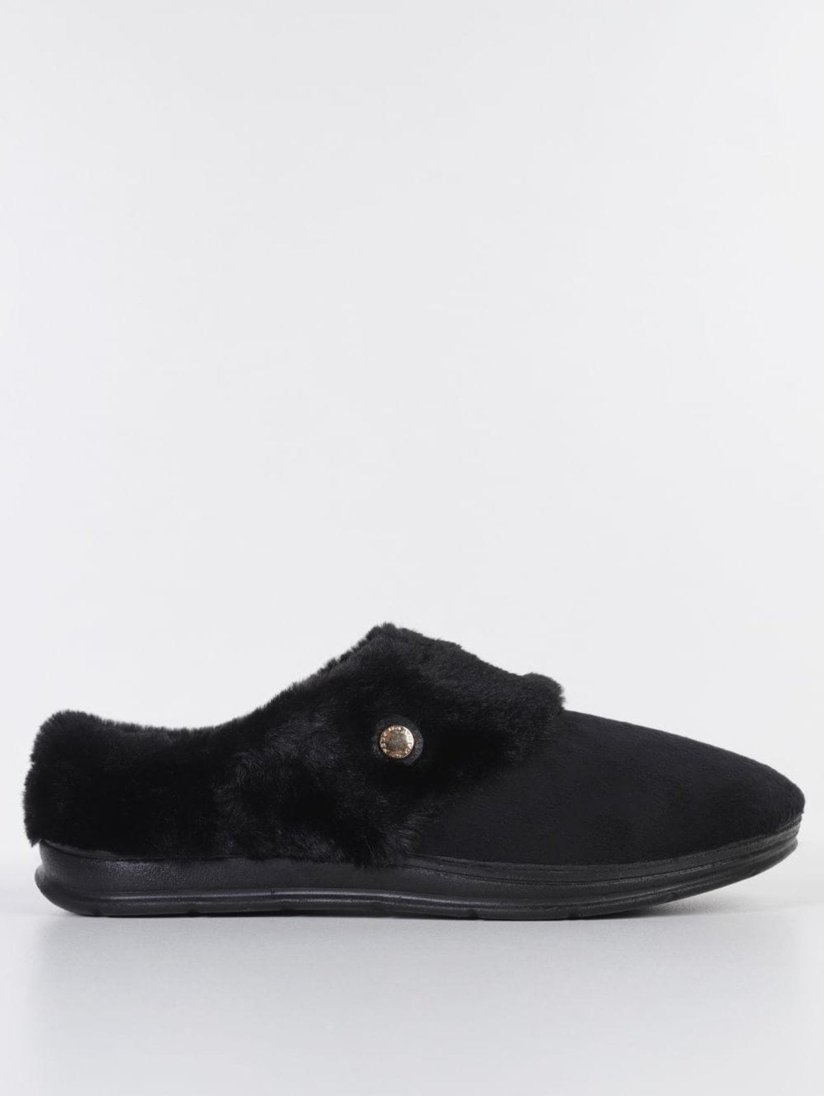 Imagem principal Pantufa Slip Pegada Masculina PEGADA preto