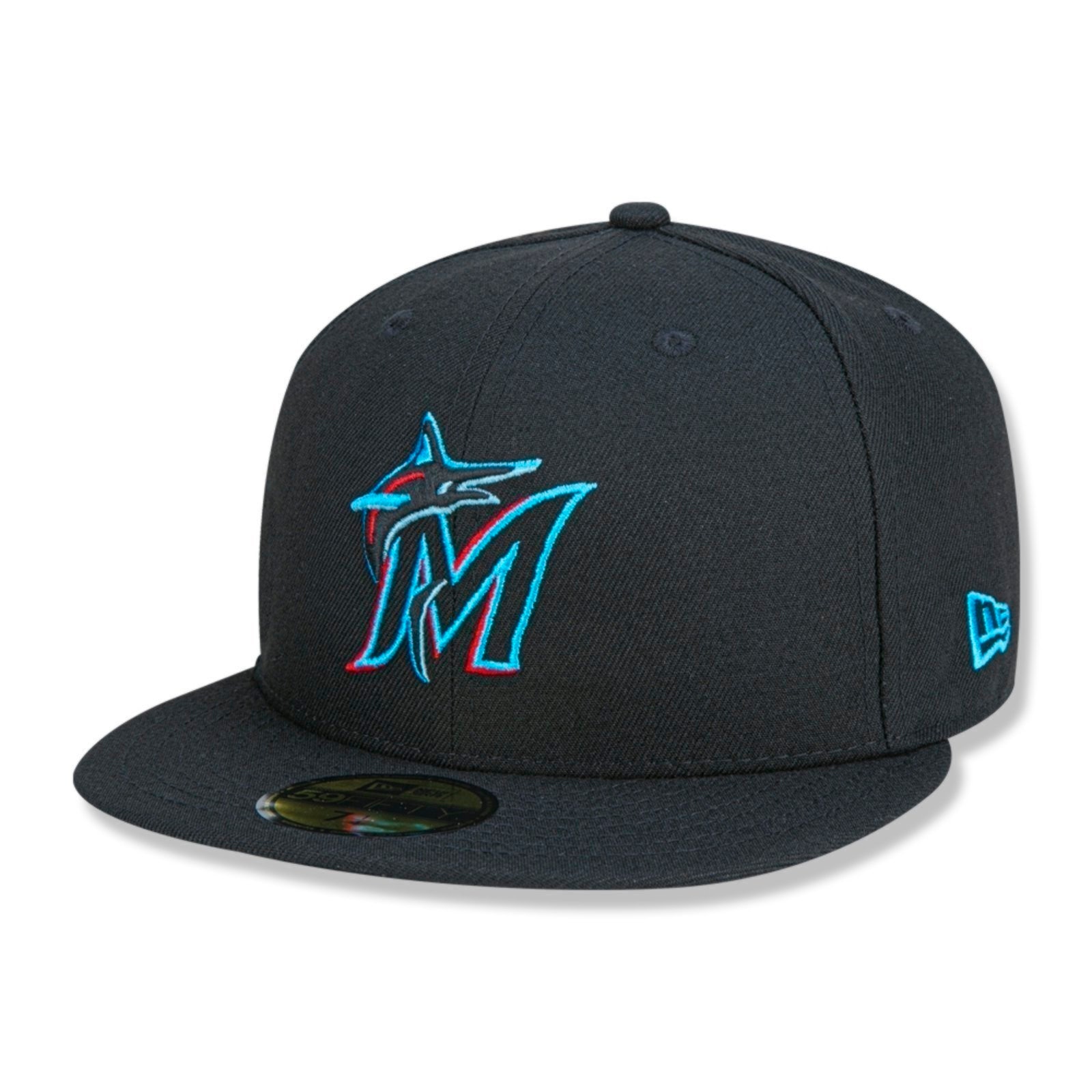 Imagem principal Boné New Era 59Fifty Miami Marlins Aba Reta Fitted new era preto